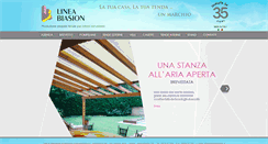 Desktop Screenshot of lineabiasion.it
